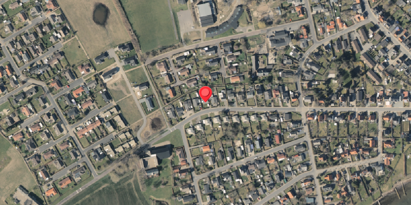 Oversvømmelsesrisiko fra vandløb på Bjernevej 50, 5600 Faaborg
