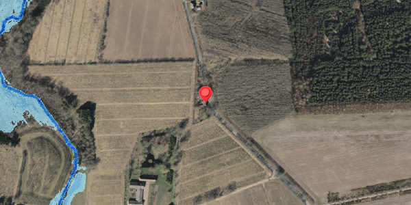 Oversvømmelsesrisiko fra vandløb på Fagsted 6, . , 5600 Faaborg