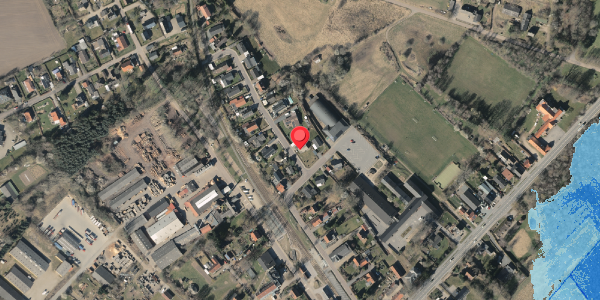 Oversvømmelsesrisiko fra vandløb på Flidsager 2, 5600 Faaborg