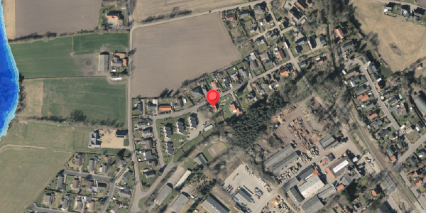 Oversvømmelsesrisiko fra vandløb på Lundevej 13, . , 5600 Faaborg