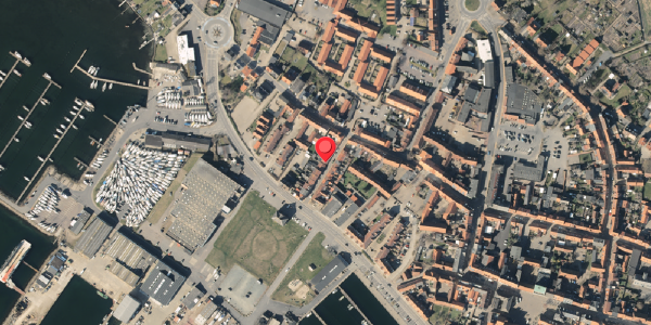 Oversvømmelsesrisiko fra vandløb på Nygade 8, . , 5600 Faaborg