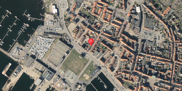 Oversvømmelsesrisiko fra vandløb på Nygade 14, . , 5600 Faaborg