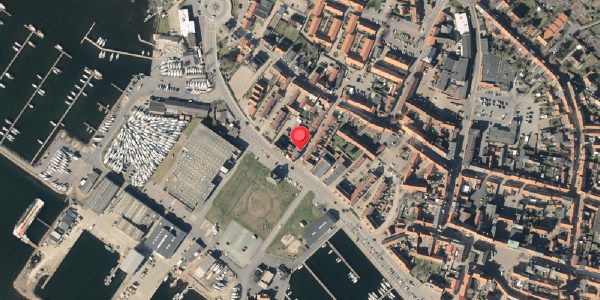 Oversvømmelsesrisiko fra vandløb på Nygade 18, . , 5600 Faaborg