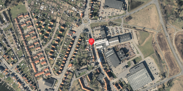 Oversvømmelsesrisiko fra vandløb på Odensevej 21, 5600 Faaborg