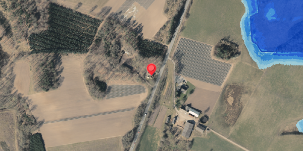 Oversvømmelsesrisiko fra vandløb på Odensevej 207, . , 5600 Faaborg