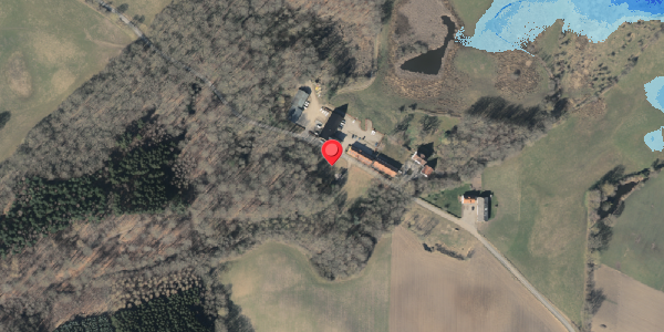 Oversvømmelsesrisiko fra vandløb på Sollerupvej 23, 5600 Faaborg