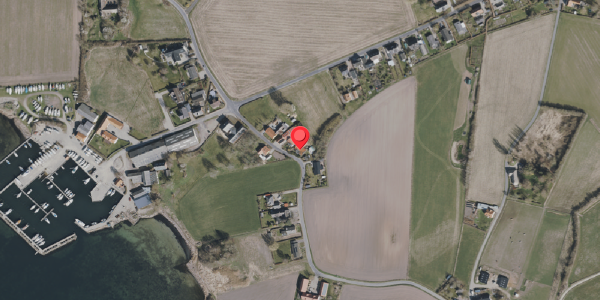 Oversvømmelsesrisiko fra vandløb på Strandhuse 42, . , 5600 Faaborg