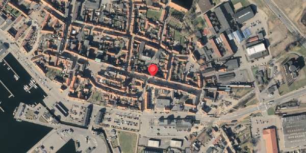 Oversvømmelsesrisiko fra vandløb på Østergade 21, 5600 Faaborg