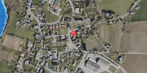 Oversvømmelsesrisiko fra vandløb på Kirkegade 23, 5884 Gudme