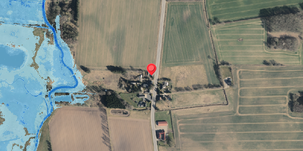 Oversvømmelsesrisiko fra vandløb på Linien 21, 5683 Haarby