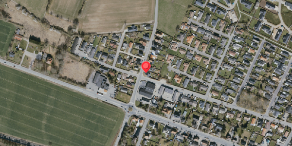 Oversvømmelsesrisiko fra vandløb på Birkevej 5, 5550 Langeskov