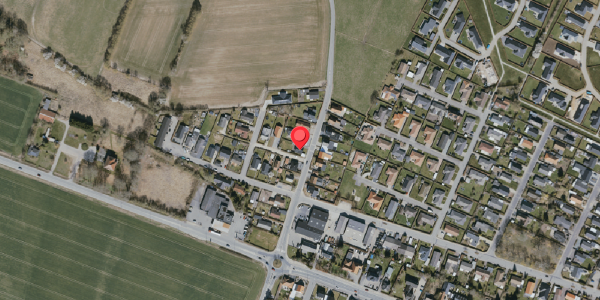 Oversvømmelsesrisiko fra vandløb på Birkevej 14, . , 5550 Langeskov