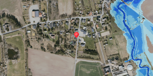 Oversvømmelsesrisiko fra vandløb på Ellingevej 3, . , 5550 Langeskov