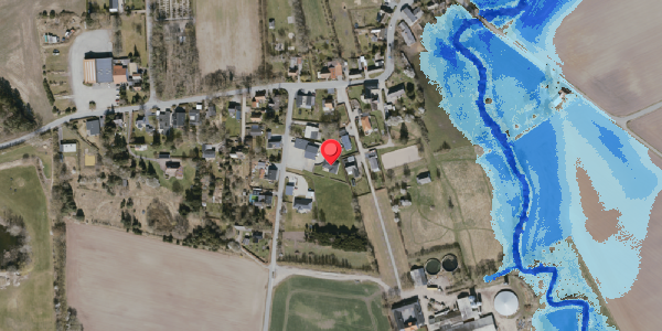 Oversvømmelsesrisiko fra vandløb på Ellingevej 6A, . , 5550 Langeskov