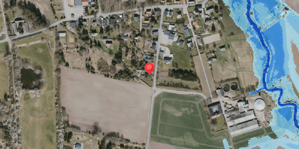 Oversvømmelsesrisiko fra vandløb på Ellingevej 7, . , 5550 Langeskov