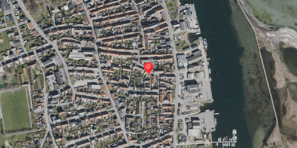 Oversvømmelsesrisiko fra vandløb på Buegade 13, . , 5960 Marstal