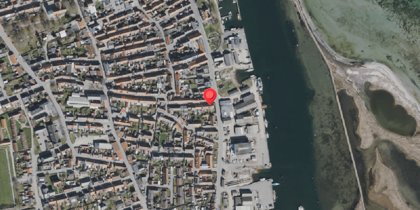 Oversvømmelsesrisiko fra vandløb på Fiolstræde 1, . , 5960 Marstal