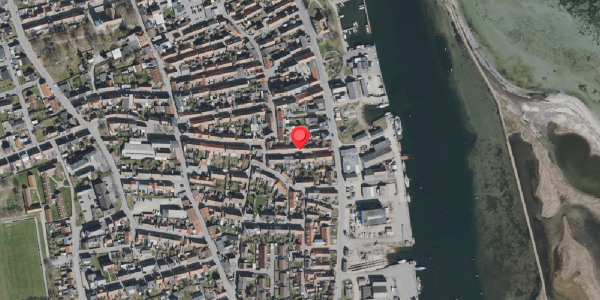 Oversvømmelsesrisiko fra vandløb på Fiolstræde 8, . , 5960 Marstal