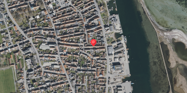 Oversvømmelsesrisiko fra vandløb på Fiolstræde 10, . , 5960 Marstal