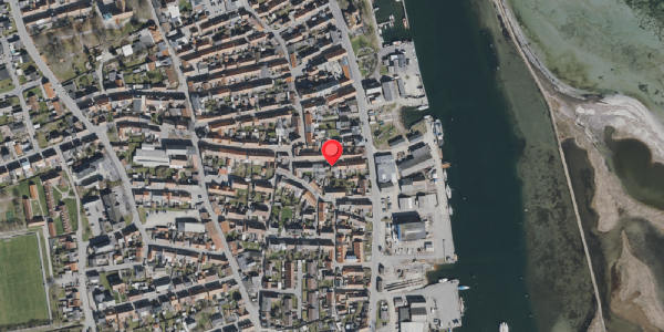 Oversvømmelsesrisiko fra vandløb på Fiolstræde 13, 5960 Marstal