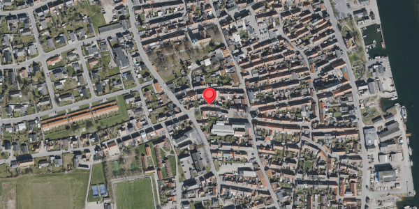 Oversvømmelsesrisiko fra vandløb på Markgade 18, . , 5960 Marstal