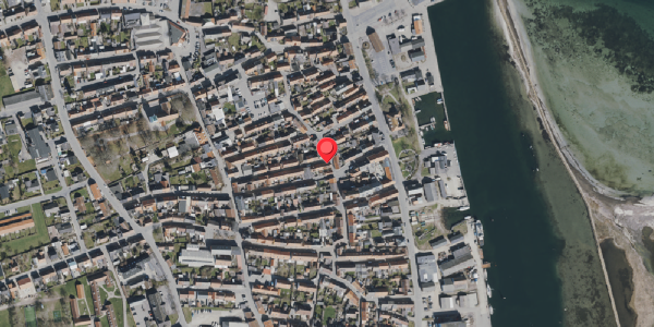 Oversvømmelsesrisiko fra vandløb på Skippergade 3, 5960 Marstal