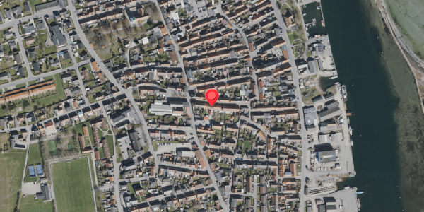 Oversvømmelsesrisiko fra vandløb på Skolegade 13, 5960 Marstal