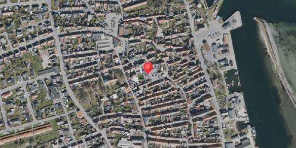 Oversvømmelsesrisiko fra vandløb på Toldbodgade 26, 5960 Marstal