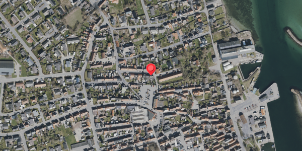 Oversvømmelsesrisiko fra vandløb på Bredgade 7, . , 5960 Marstal