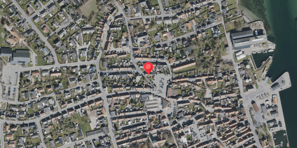 Oversvømmelsesrisiko fra vandløb på Danmarksgade 3, 5960 Marstal