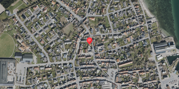 Oversvømmelsesrisiko fra vandløb på Mellemgade 9, . , 5960 Marstal