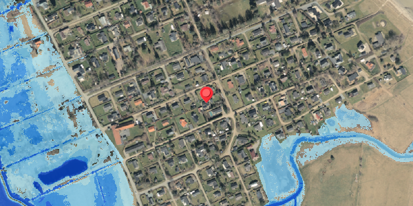 Oversvømmelsesrisiko fra vandløb på Algolvej 20, 5500 Middelfart