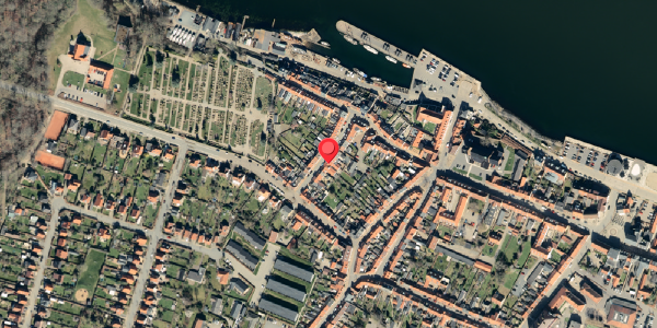 Oversvømmelsesrisiko fra vandløb på Buggesgade 9, 5500 Middelfart