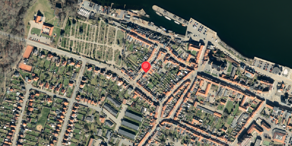 Oversvømmelsesrisiko fra vandløb på Buggesgade 13, 5500 Middelfart