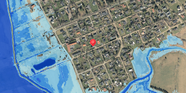 Oversvømmelsesrisiko fra vandløb på Regulusvej 9, . , 5500 Middelfart