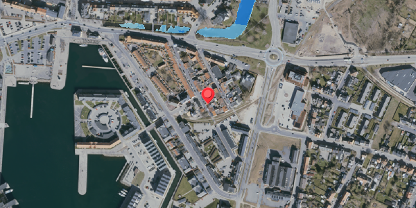 Oversvømmelsesrisiko fra vandløb på Jernbanegade 21, . , 5800 Nyborg
