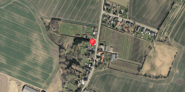 Oversvømmelsesrisiko fra vandløb på Blankegaardsvej 25, 5466 Asperup