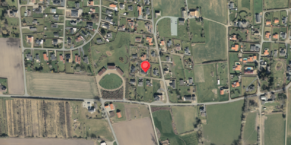 Oversvømmelsesrisiko fra vandløb på Kildevangsvej 9, 5466 Asperup