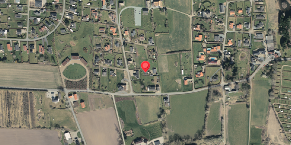 Oversvømmelsesrisiko fra vandløb på Kildevangsvej 10, 5466 Asperup