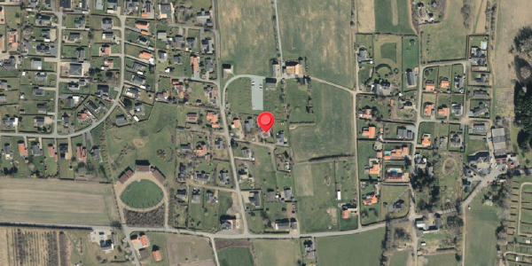 Oversvømmelsesrisiko fra vandløb på Kildevangsvej 18, 5466 Asperup