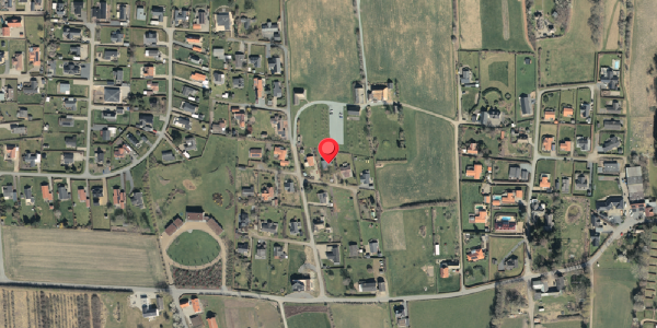 Oversvømmelsesrisiko fra vandløb på Kildevangsvej 20, 5466 Asperup