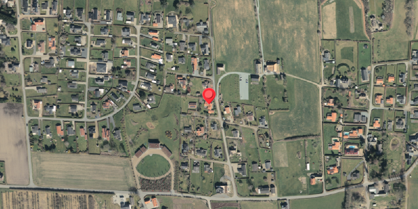 Oversvømmelsesrisiko fra vandløb på Kildevangsvej 21, 5466 Asperup