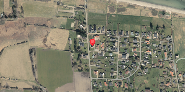Oversvømmelsesrisiko fra vandløb på Molevej 10, 5466 Asperup