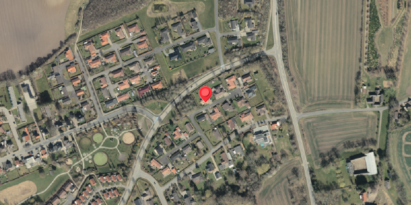 Oversvømmelsesrisiko fra vandløb på Sevanen 10, 5580 Nørre Aaby