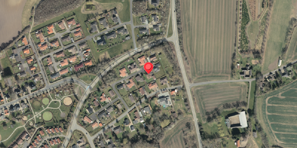 Oversvømmelsesrisiko fra vandløb på Sevanen 15, 5580 Nørre Aaby