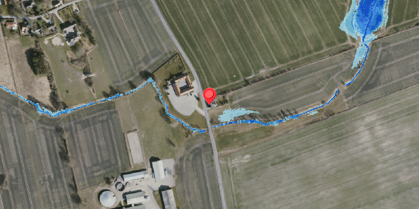 Oversvømmelsesrisiko fra vandløb på Allestedvej 70, 5260 Odense S
