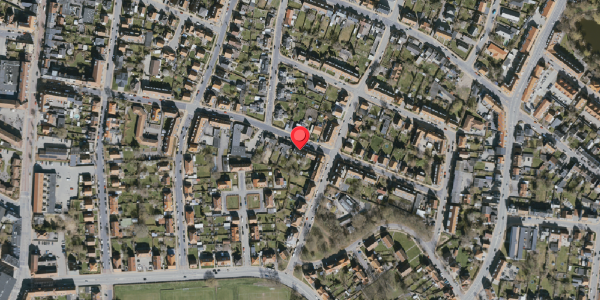 Oversvømmelsesrisiko fra vandløb på Annasholmsgade 39, st. th, 5000 Odense C