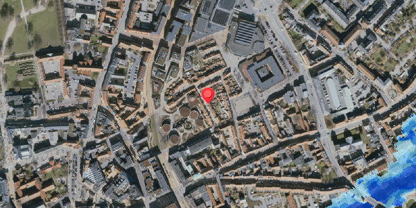 Oversvømmelsesrisiko fra vandløb på Bangs Boder 6, 5000 Odense C