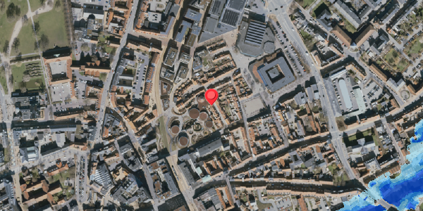 Oversvømmelsesrisiko fra vandløb på Bangs Boder 9, 5000 Odense C