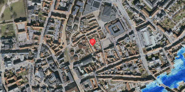 Oversvømmelsesrisiko fra vandløb på Bangs Boder 14, 5000 Odense C